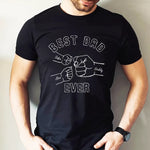 Custom Best Dad Ever Shirt, Funny Dad Bump Shirt - Unisex T-Shirt
