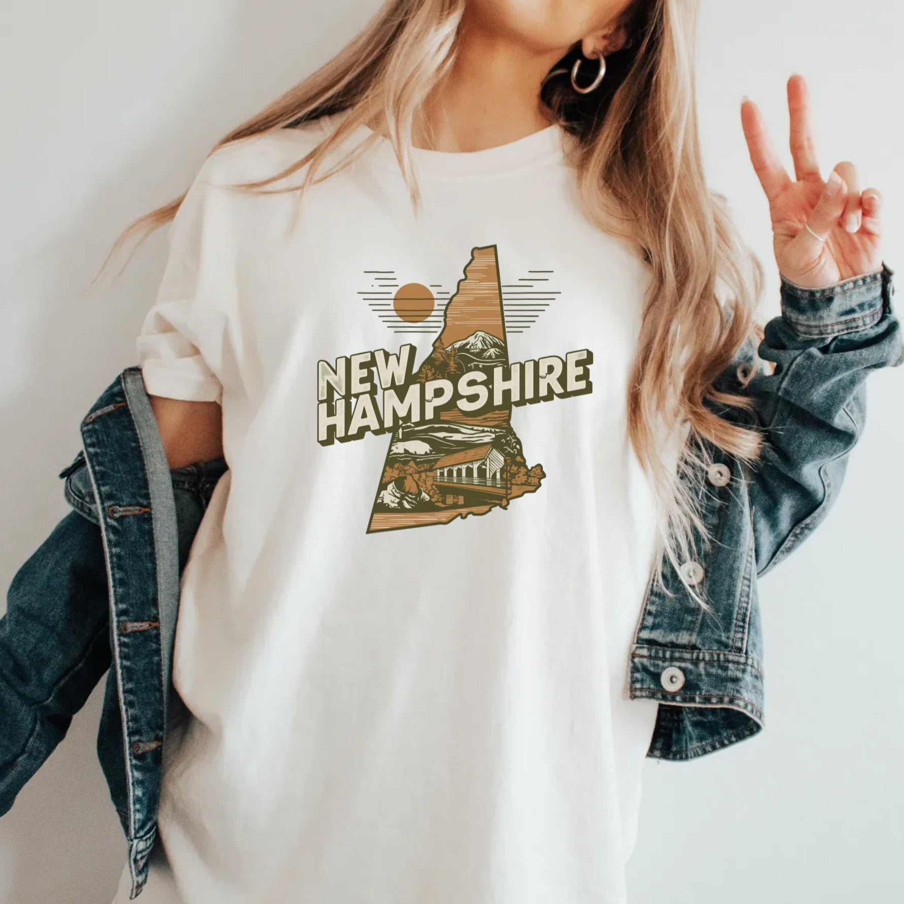 Custom Iconic U.S. States Unisex Shirt - Comfort Colors Tee