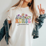 Custom Retro Nurse Shirt, Graduation Gift, Nursing Student Tee -  Comfort Colors Tee