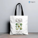 Personalized Fruit Design Add Name Tote Bag, Custom Name Tote Bag - Tote Bag AOP