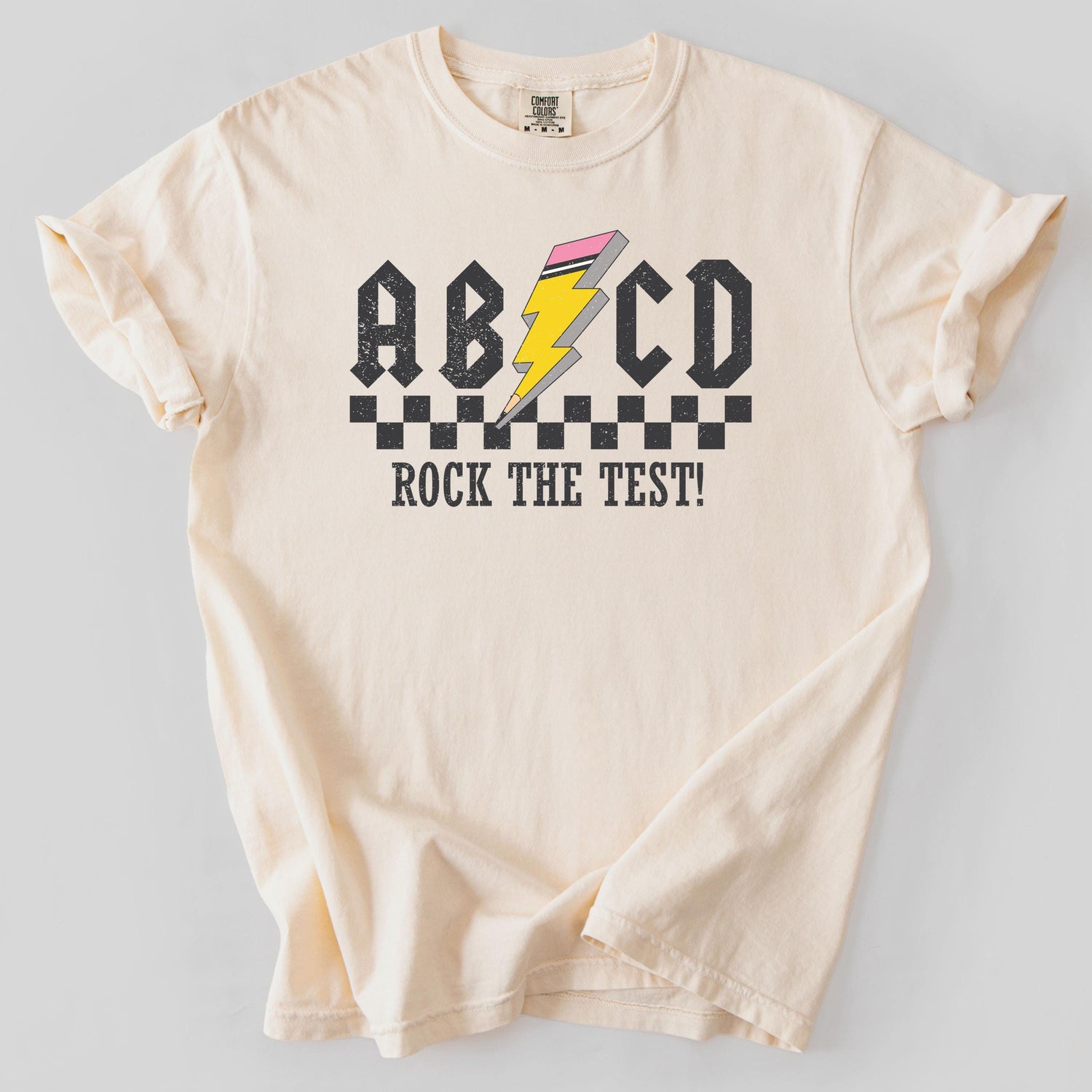 Teacher Test Day Rock The Test Shirt, Funny Testing T-Shirt, Gift For Teacher