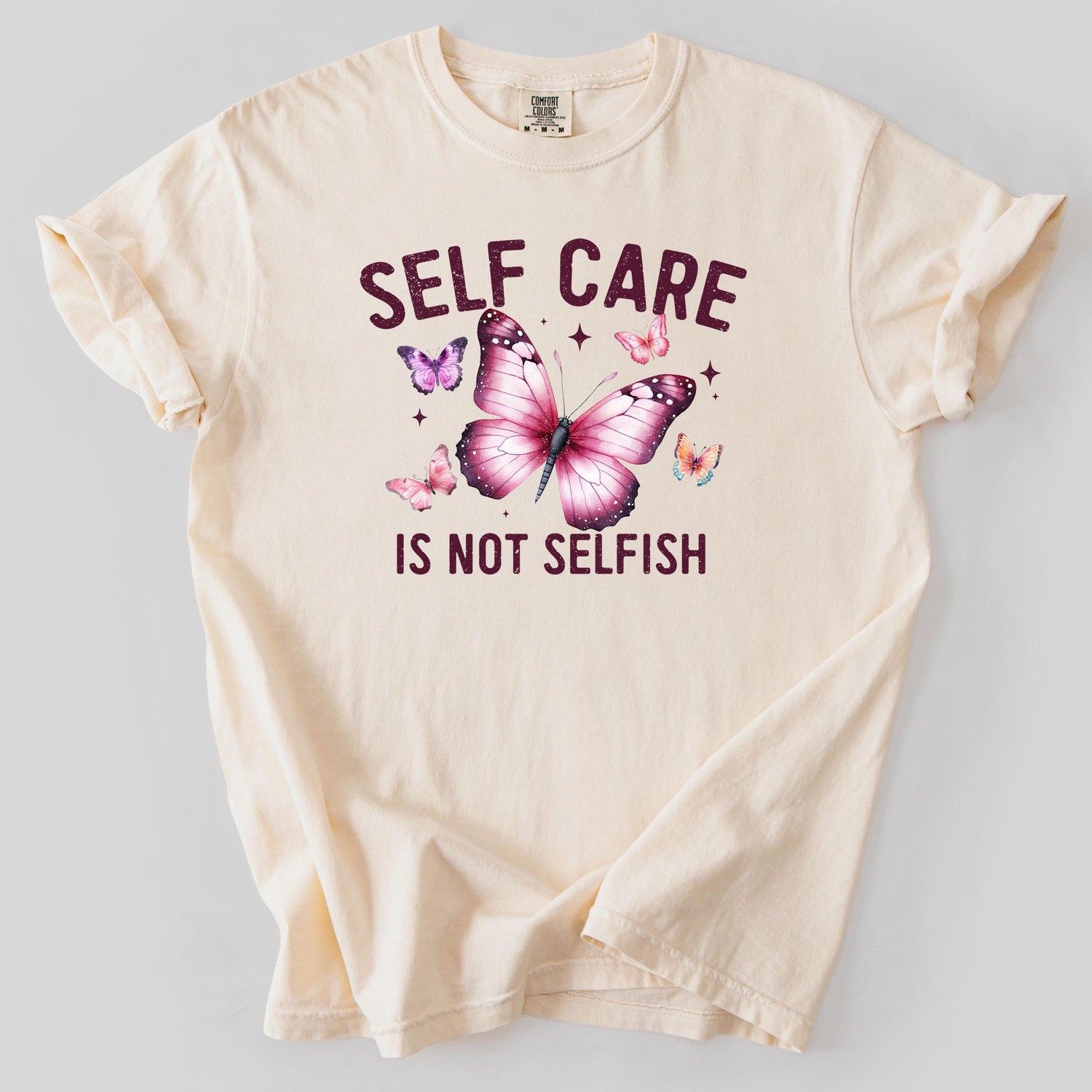 Self Care Is Not Selfish Shirt, Self Love Tshirt, Mental Health T-Shirt, Anxiety Tee