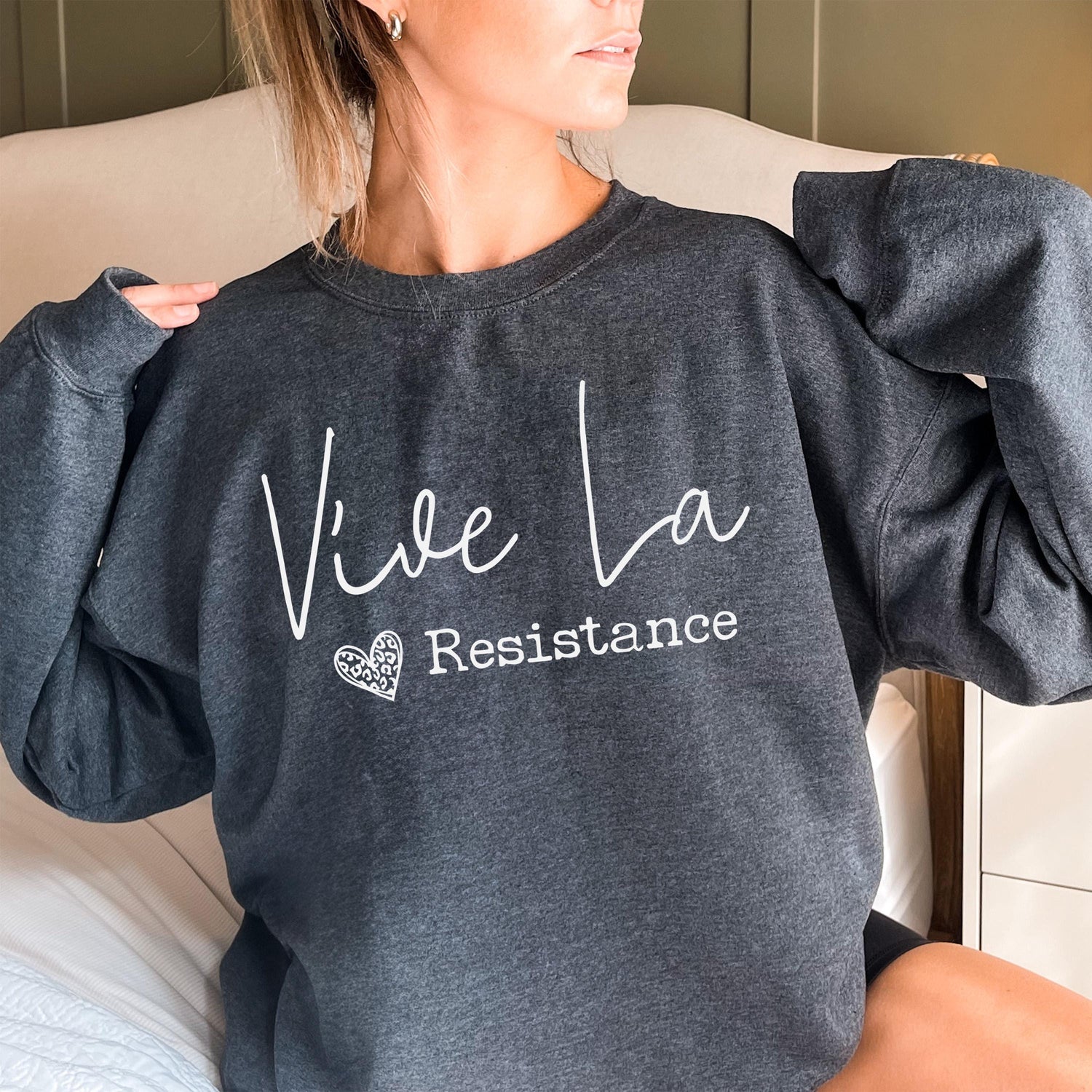 Vive La Resistance Sweatshirt, Feminist Shirt, Feminist Mom Gift, Empowering Women
