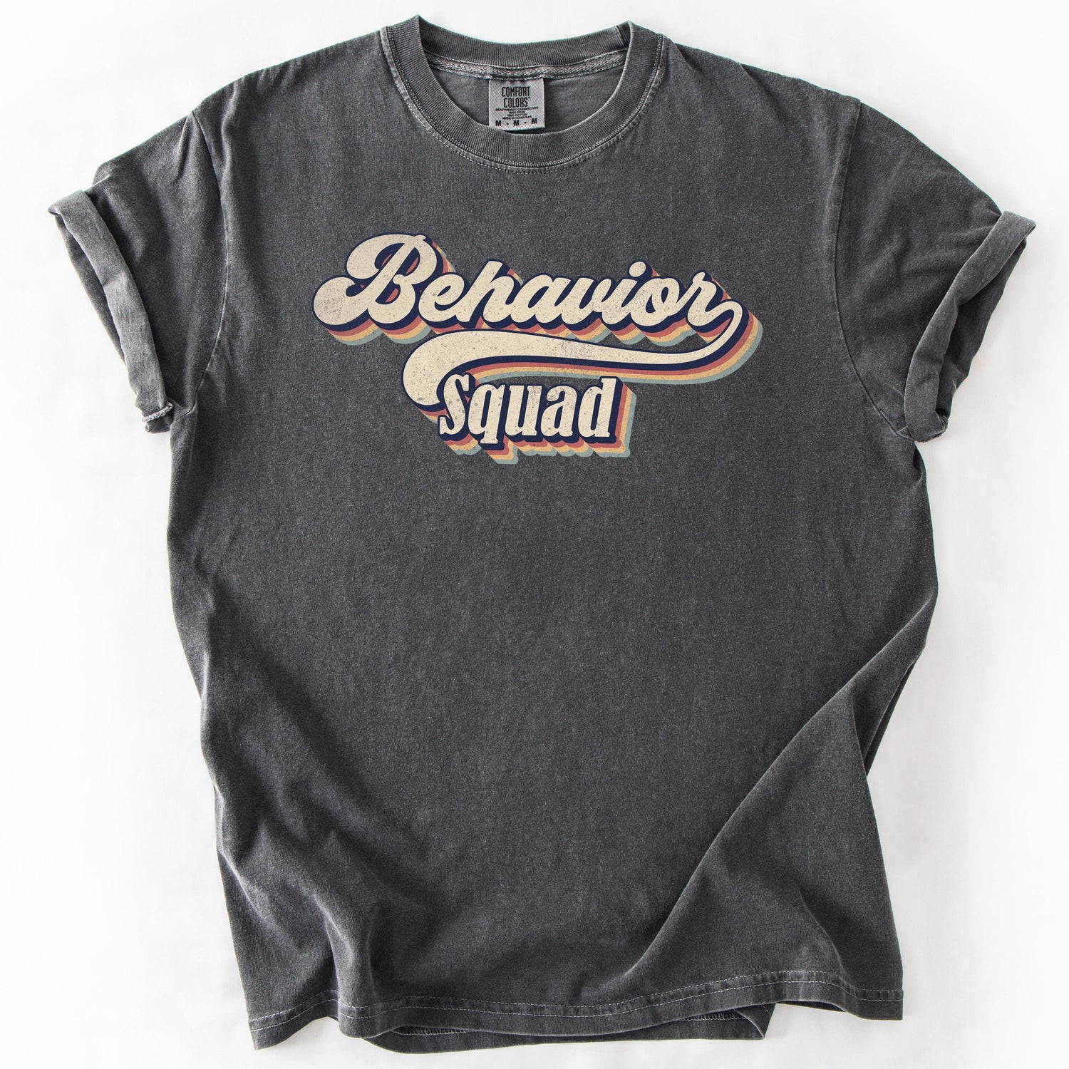 Retro Behavior Squad Shirt, Aba Tshirts, Funny Bcba Gift, Behavior Analyst Tee