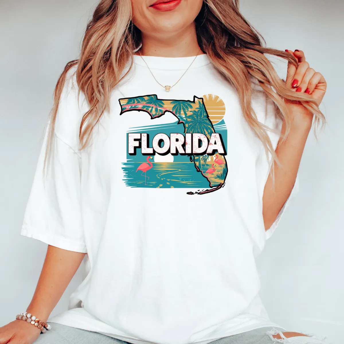 Custom Iconic U.S. States Unisex Shirt - Comfort Colors Tee