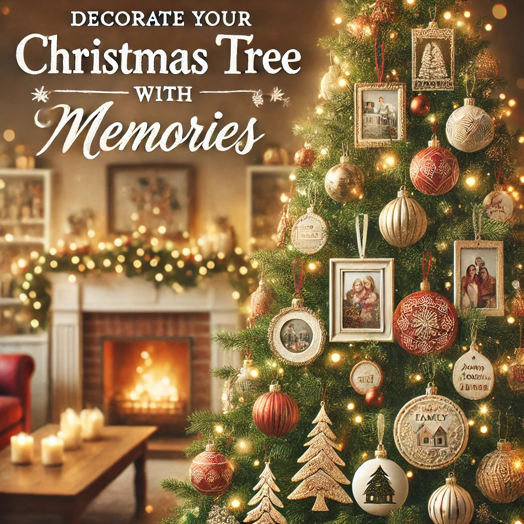 Decorate Your Christmas Tree With Memories Personalize Print