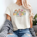 Custom Wildflowers Nurse Collection Shirt -   Personalize Print