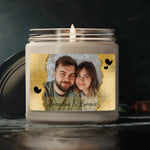 Personalized Picture Candle, Custom Wedding Gift -  9oz Candle Personalize Print