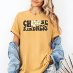 Comfort Colors Choose Kindness Shirt, Be Kind Teacher Shirt -  T-Shirt Personalize Print