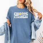 Comfort Colors Choose Kindness Shirt, Be Kind Teacher Shirt -  T-Shirt Personalize Print