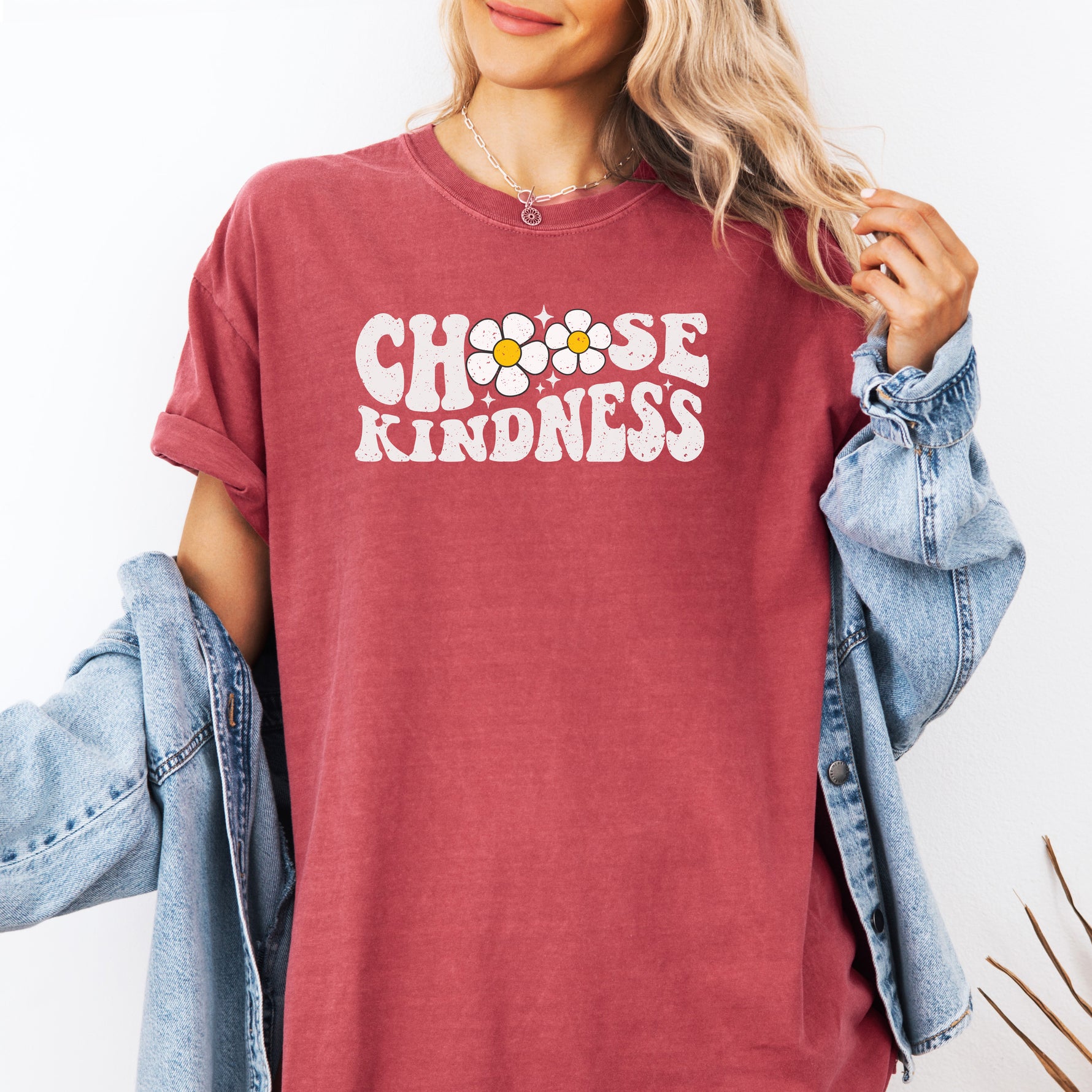 Comfort Colors Choose Kindness Shirt, Be Kind Teacher Shirt -  T-Shirt