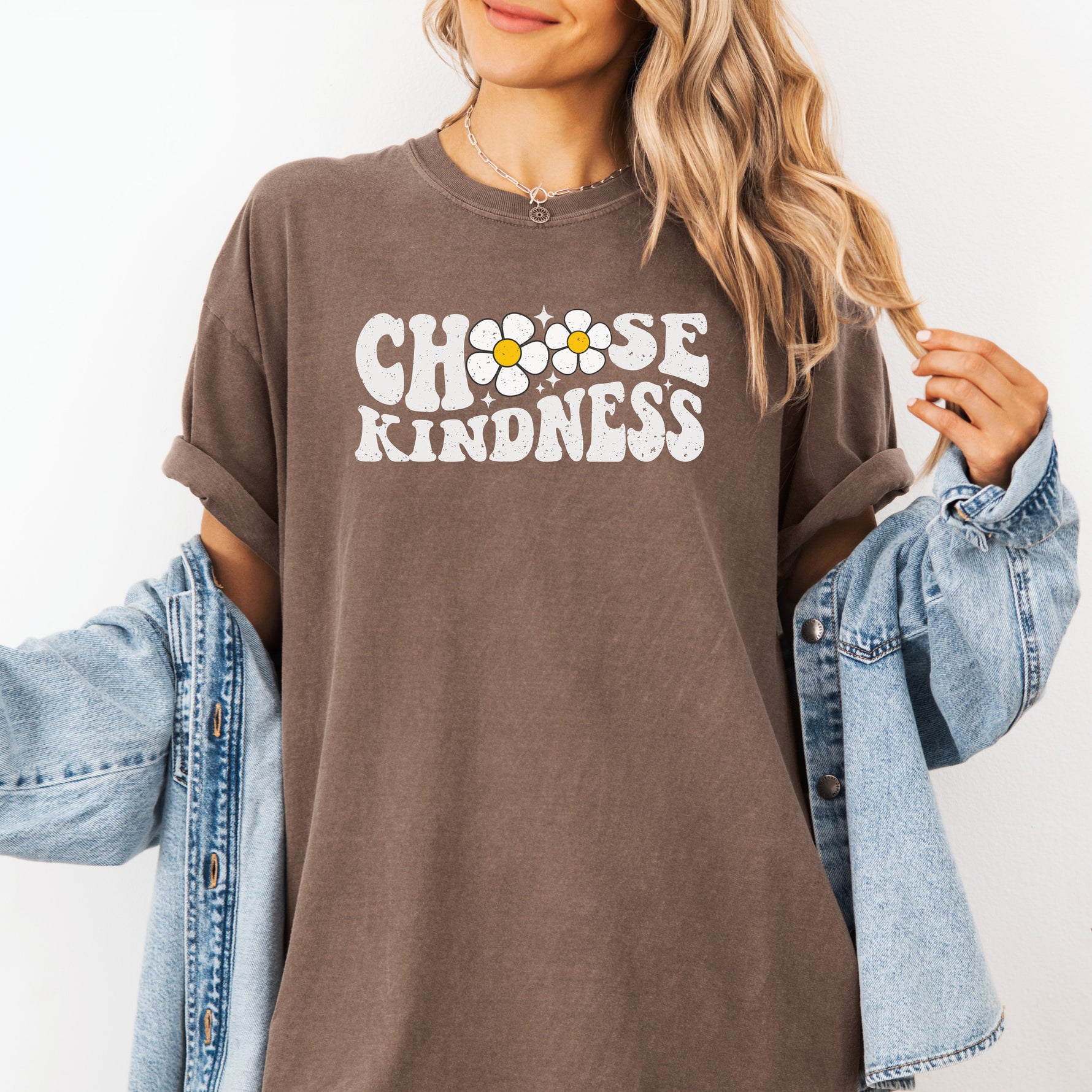 Comfort Colors Choose Kindness Shirt, Be Kind Teacher Shirt -  T-Shirt