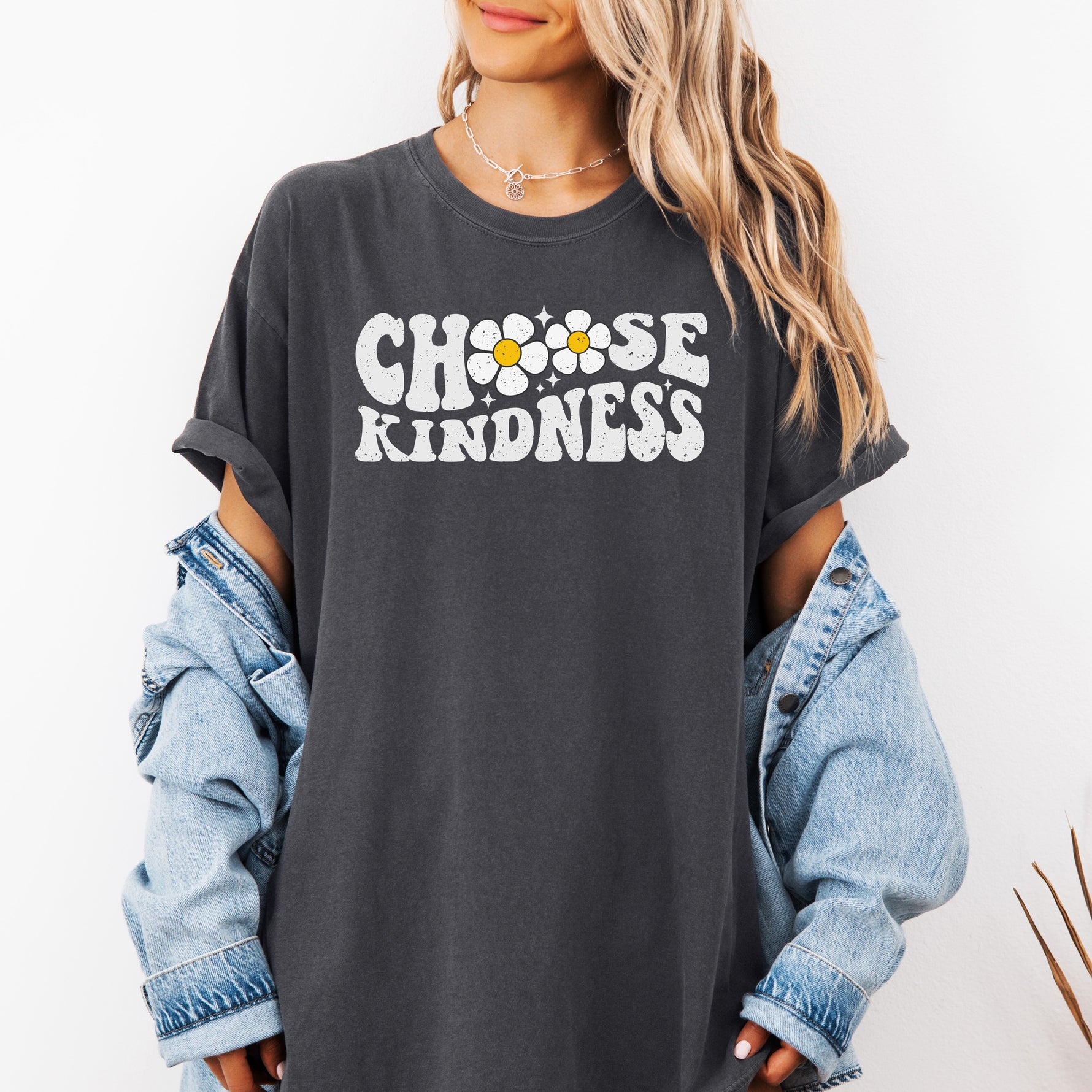 Comfort Colors Choose Kindness Shirt, Be Kind Teacher Shirt -  T-Shirt