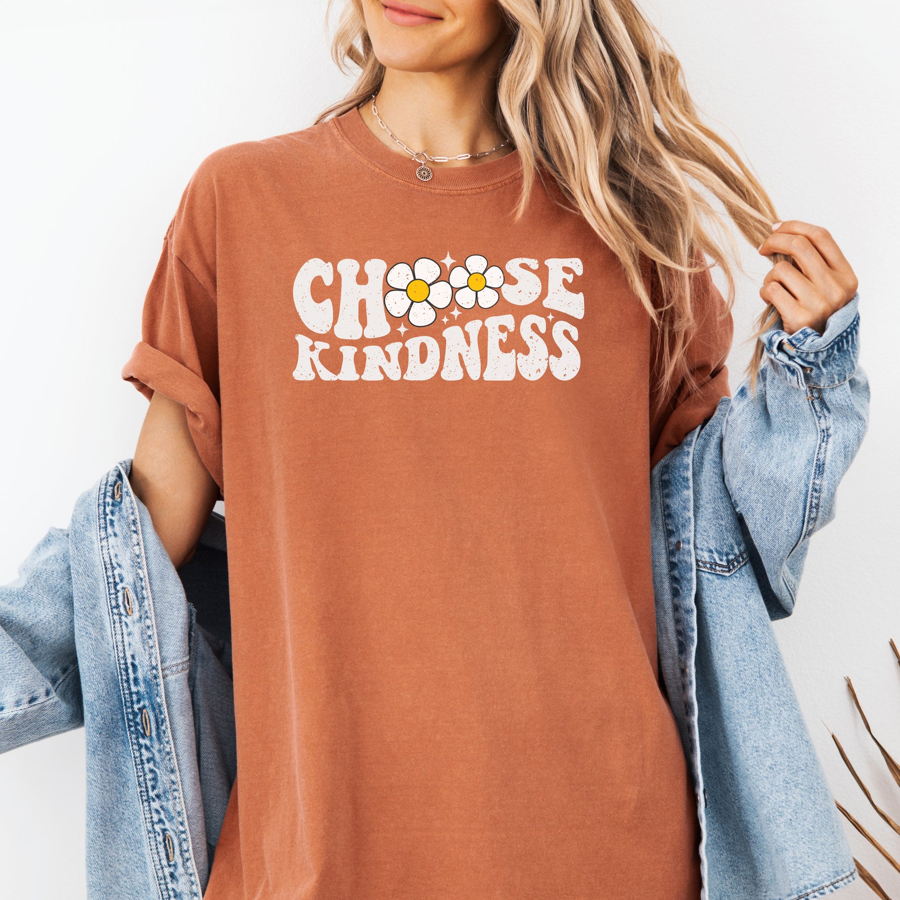 Comfort Colors Choose Kindness Shirt, Be Kind Teacher Shirt -  T-Shirt