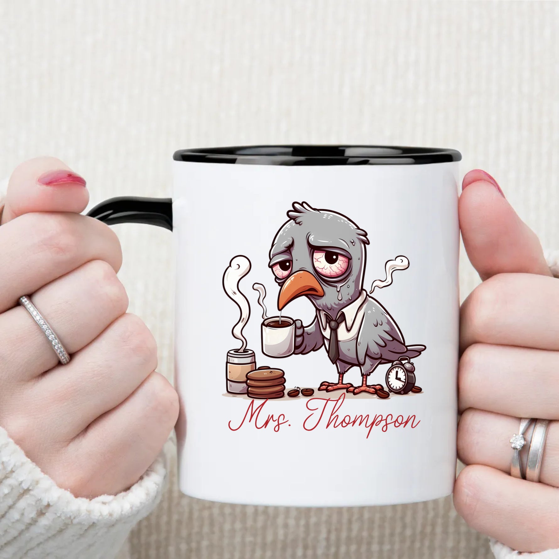 Personalized Mug Funny Coffee Animal Sayings -  Mug