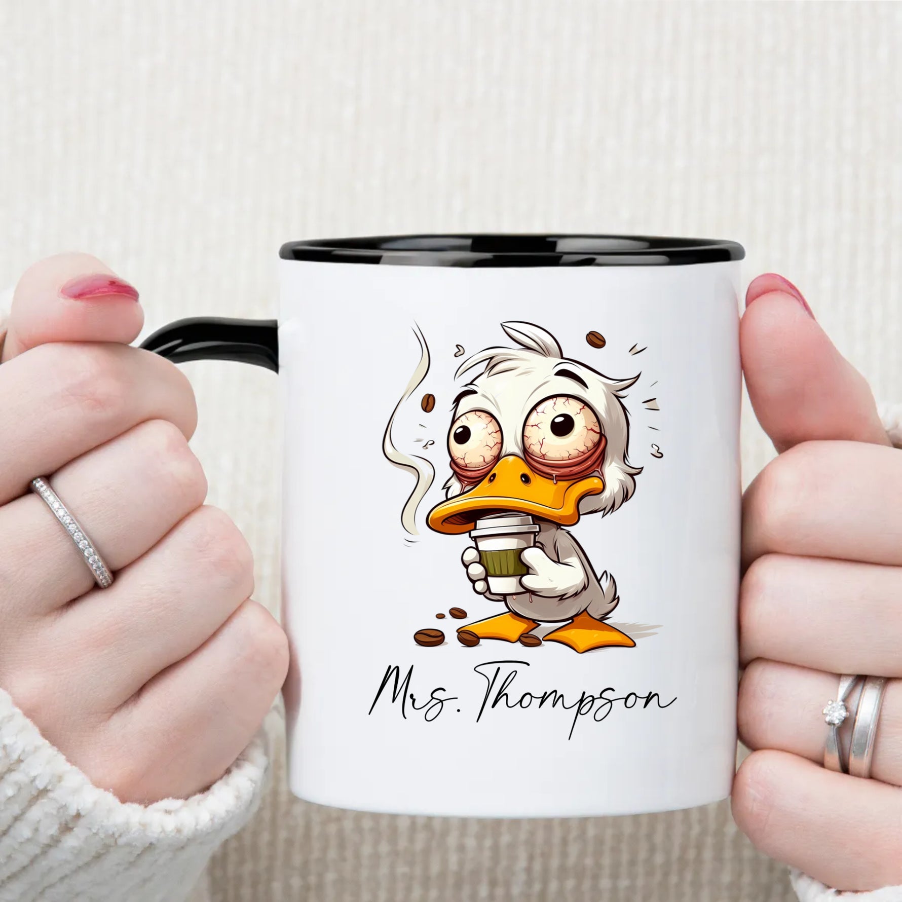 Personalized Mug Funny Coffee Animal Sayings -  Mug