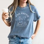 Bachelorette Party Personalized Name Social Club Shirt -  Comfort Colors Tee Personalize Print