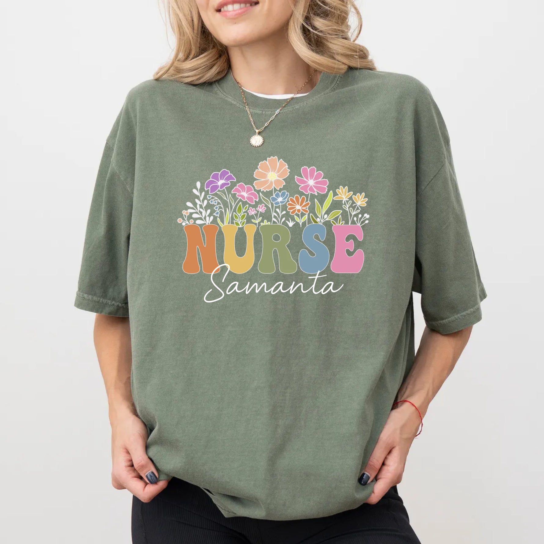 Custom Retro Nurse Shirt, Graduation Gift, Nursing Student Tee -  Comfort Colors Tee