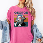 Personalized Drinking Presidents Shirt -  Comfort Colors Tee Personalize Print