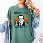 Personalized Drinking Presidents Shirt -  Comfort Colors Tee Personalize Print
