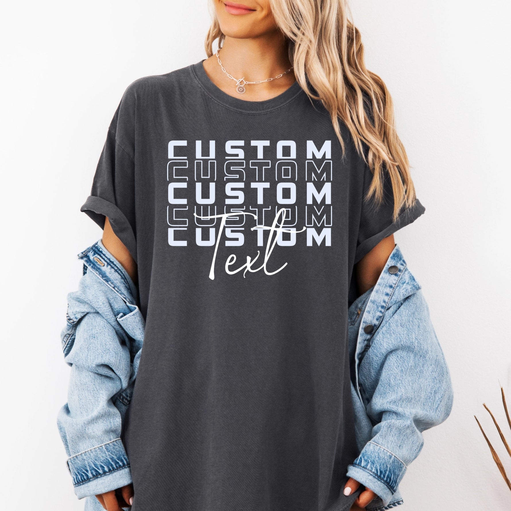 Personalized School Spirit Shirt, Custom Team Mascot Tshirt -  Comfort Colors Tee