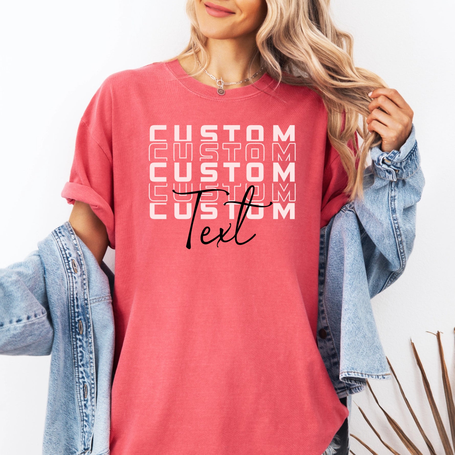 Personalized School Spirit Shirt, Custom Team Mascot Tshirt -  Comfort Colors Tee