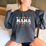 Personalized Heart Design Custom Name Sweatshirt -  Sweatshirt Personalize Print