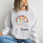 Custom It's A Good Day To Teach Grade Teacher Name Sweatshirt -  Sweatshirt Personalize Print