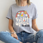 It's A Good Day To Teach Custom Grade Teacher Shirt -  Unisex T-Shirt Personalize Print