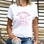 Bachelorette Party, Custom Social Club Shirt -  Unisex T-Shirt Personalize Print