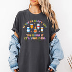 If You're Happy and You Know it, It's Your Meds Shirt, Nurse Shirt -  T-Shirt Personalize Print