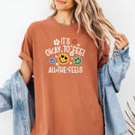 It's Okay to Feel All The Feels Shirt, Anxiety Shirt -  T-Shirt Personalize Print