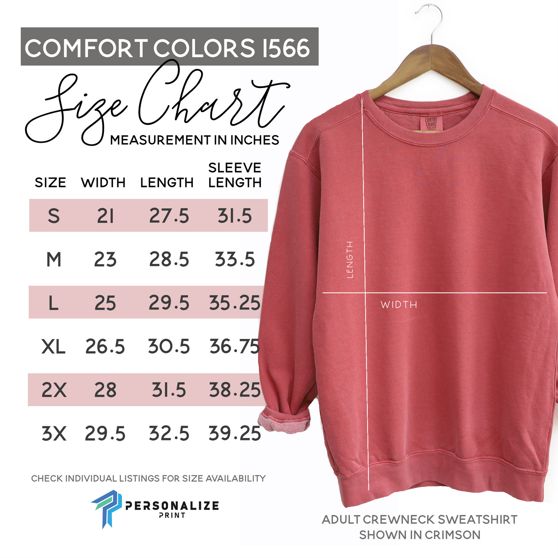 Personalized Heart Design Custom Name Comfort Colors Sweatshirt -  Comfort Colors Sweatshirt