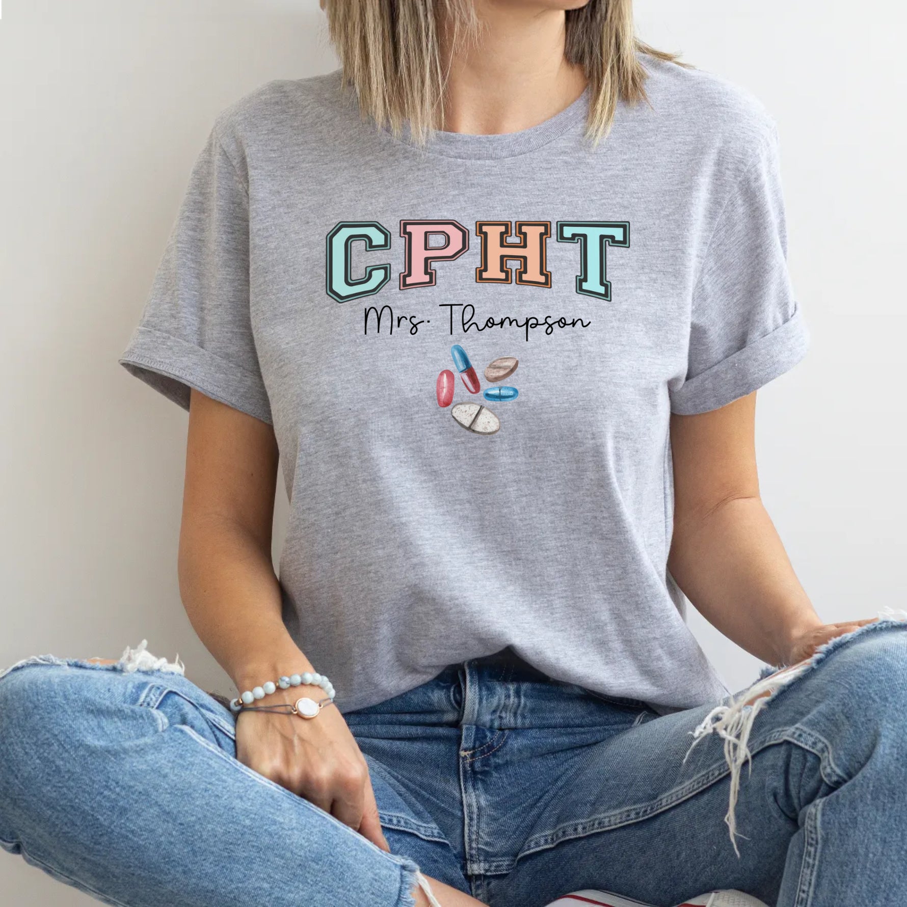 Personalized Certified Pharmacy Technician Shirt -  Unisex T-Shirt