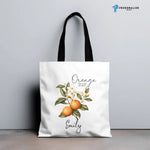 Personalised Vintage Fruit Custom Name Tote Bag Teacher -  Tote Bag AOP Personalize Print