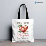 Personalized Fruit Design Add Name Tote Bag, Custom Name Tote Bag -  Tote Bag AOP Personalize Print