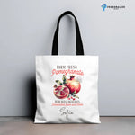 Personalized Fruit Design Add Name Tote Bag, Custom Name Tote Bag -  Tote Bag AOP Personalize Print