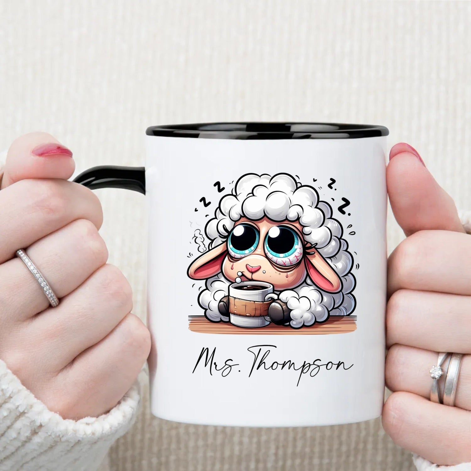 Personalized Mug Funny Coffee Animal Sayings -  Mug