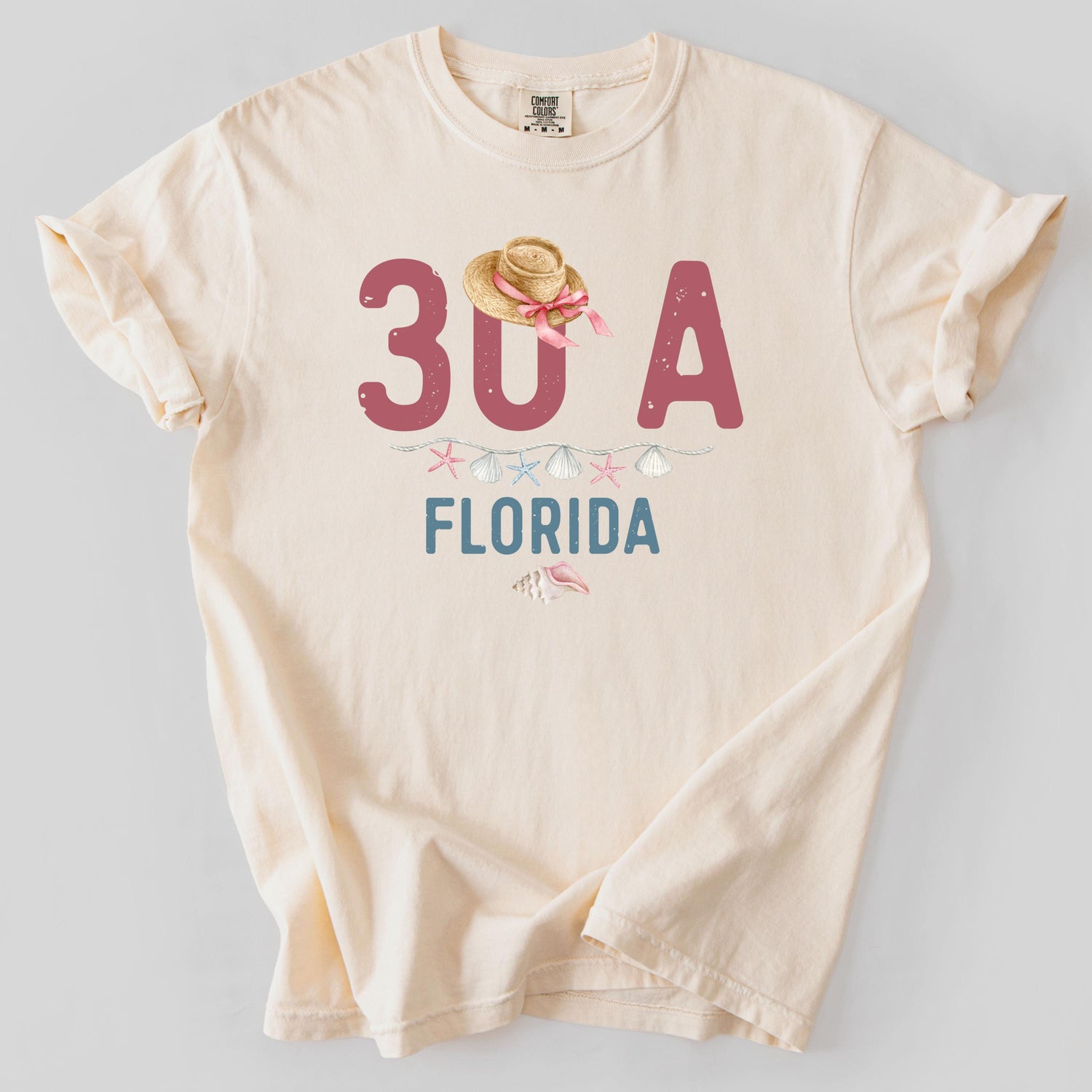 30A Florida Shirt, 30A Florida Vacation Gift Shirt, Rosemary Beach, Florida Beach Shirt