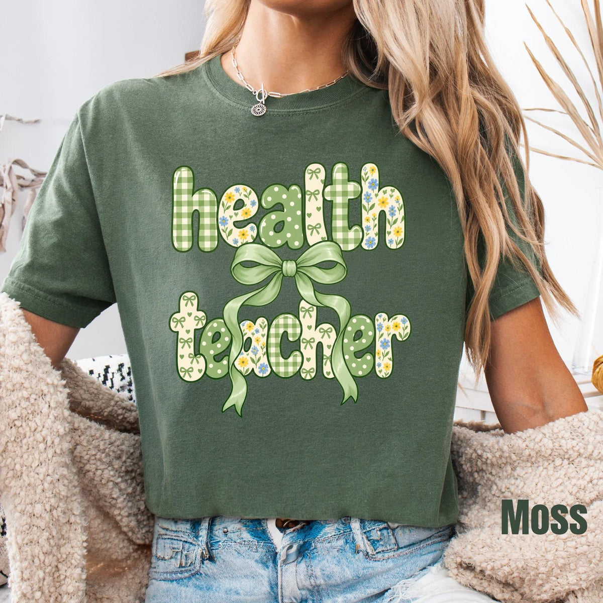 Comfort Colors Health Teacher Shirt, Nutritionist Gift, Food Science Educator Classroom Tee, Registered Dietitian Apparel