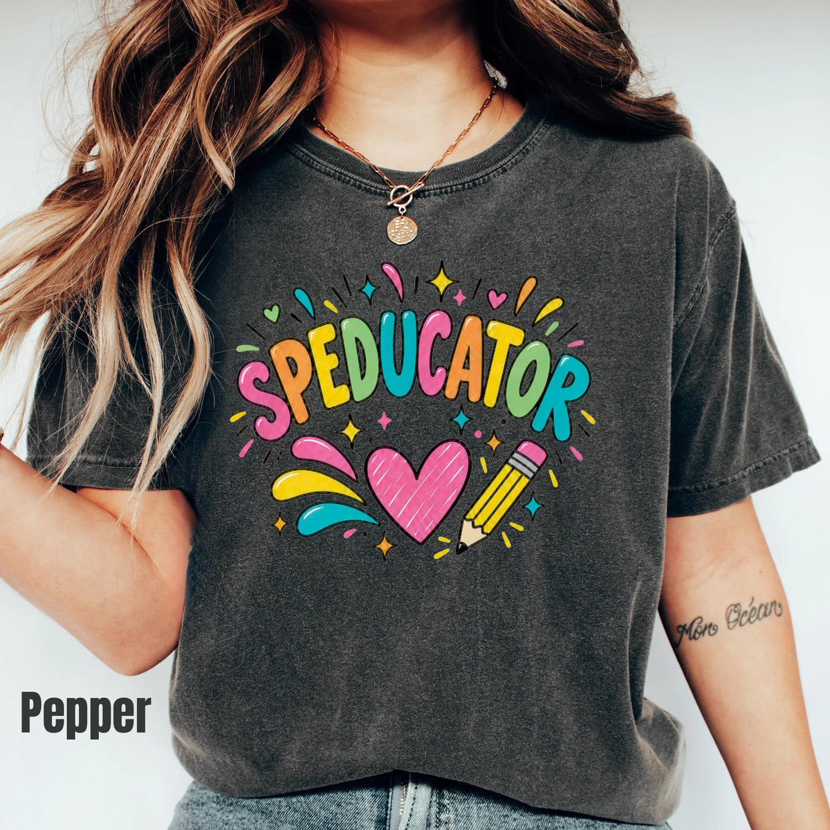Comfort Colors Special Educator Tshirt Speducator Shirt, SPED Teacher Appreciation Gift Classroom Team Tee