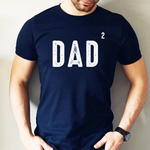 Custom Dad Shirt, Fathers Day Gift From Daughter -  Unisex T-Shirt Personalize Print