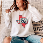 Custom Iconic U.S. States Crewneck Sweatshirt -  Sweatshirt Personalize Print