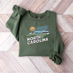 Custom Iconic U.S. States Crewneck Sweatshirt -  Sweatshirt Personalize Print