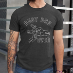 Custom Best Dad Ever Shirt, Funny Dad Bump Shirt -  Unisex T-Shirt Personalize Print