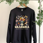 Personalized Grandma Shirt With Names Grandma Sweatshirt -  Sweatshirt Personalize Print