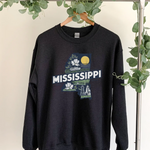 Custom Iconic U.S. States Crewneck Sweatshirt -  Sweatshirt Personalize Print